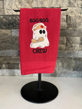 Boo Boo Crew - Nurse Ghost Embroidered Towel