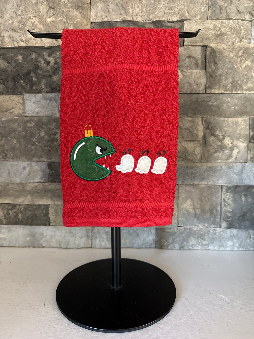 Pac Ornaments Embroidered Towel