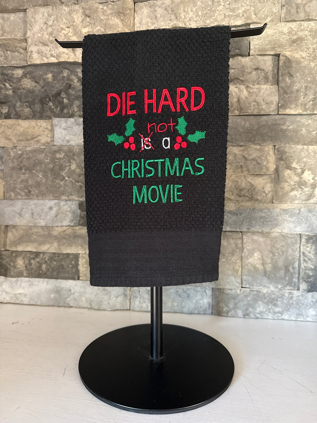 Christmas Movie Debate Towel - Die Hard is NOT a Christmas Movie