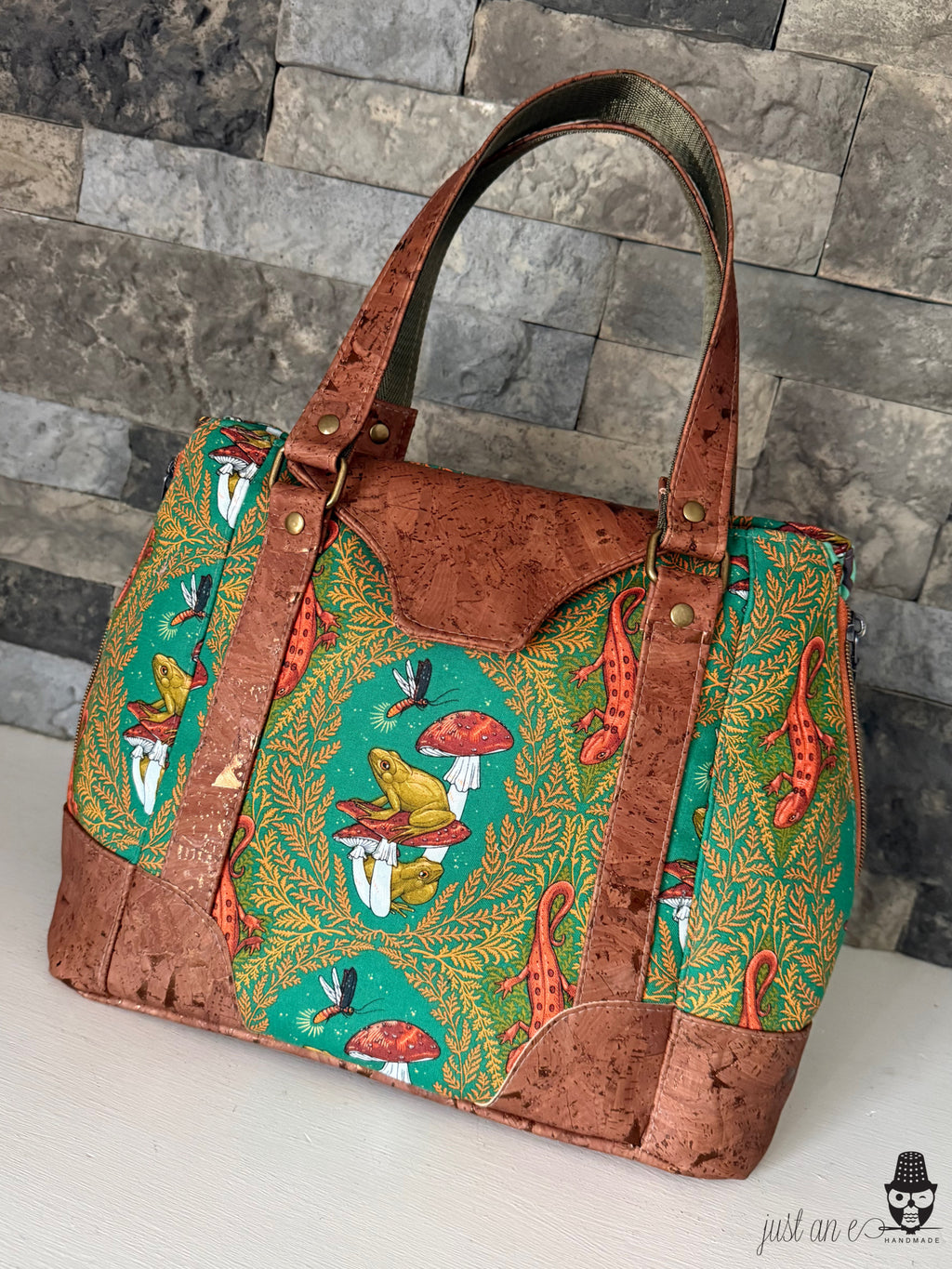 At the Pond Expandable Handbag