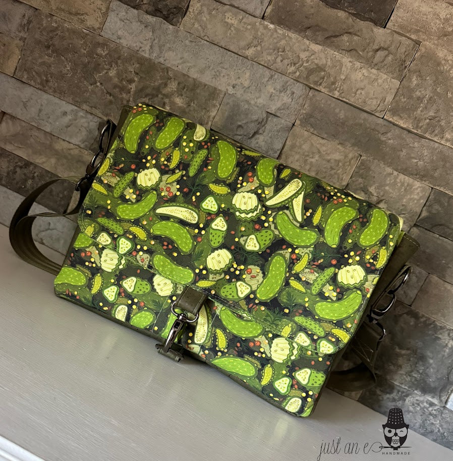Perfect Pickle Messenger Bag