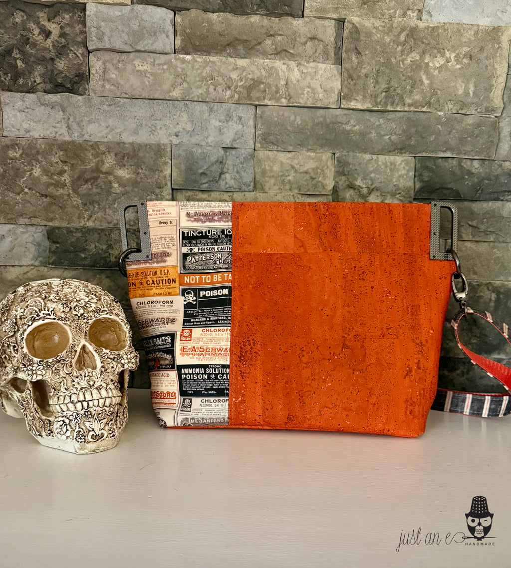 Perfectly Poisonous Cork Shoulder Bag