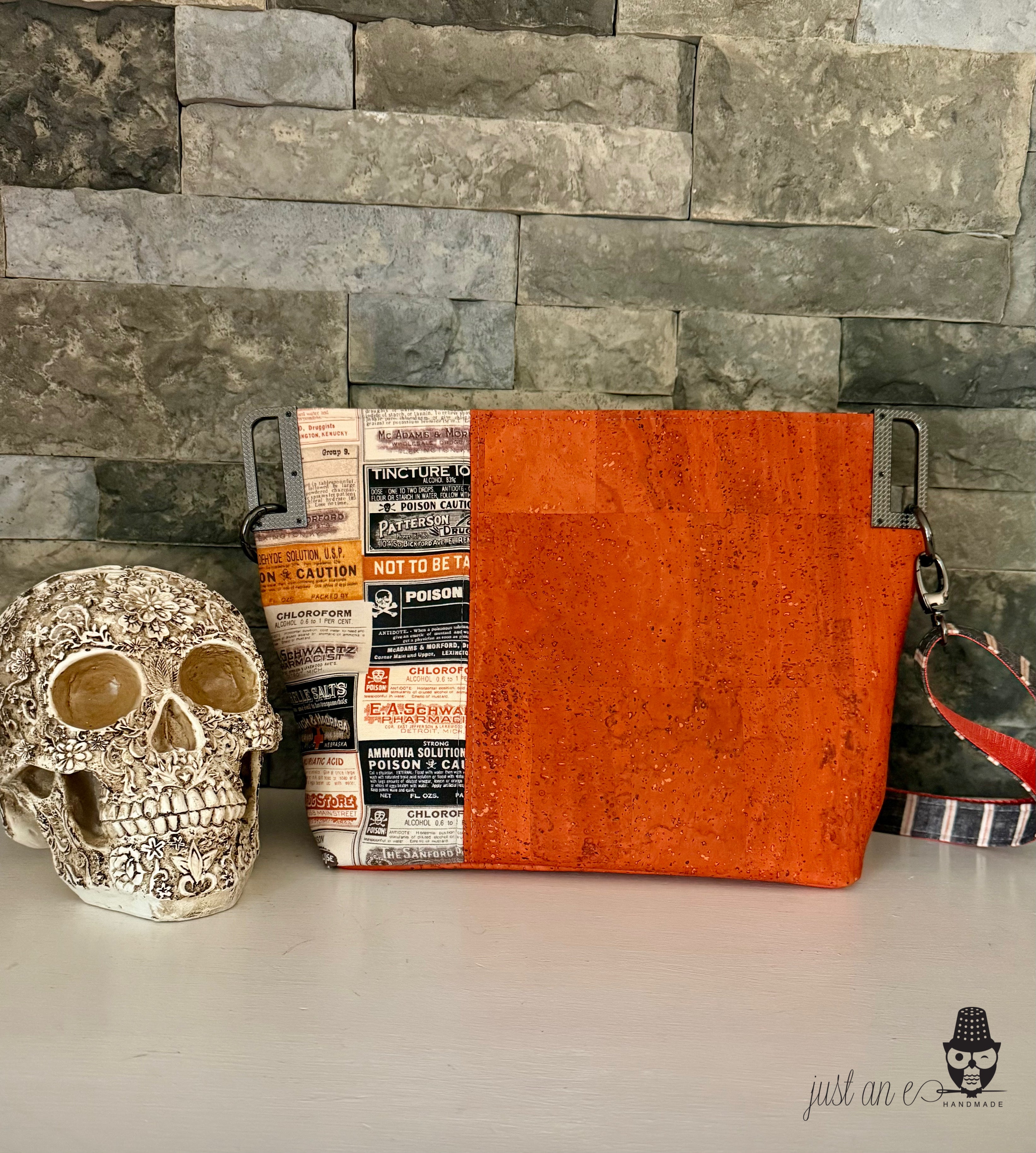 Perfectly Poisonous Cork Shoulder Bag