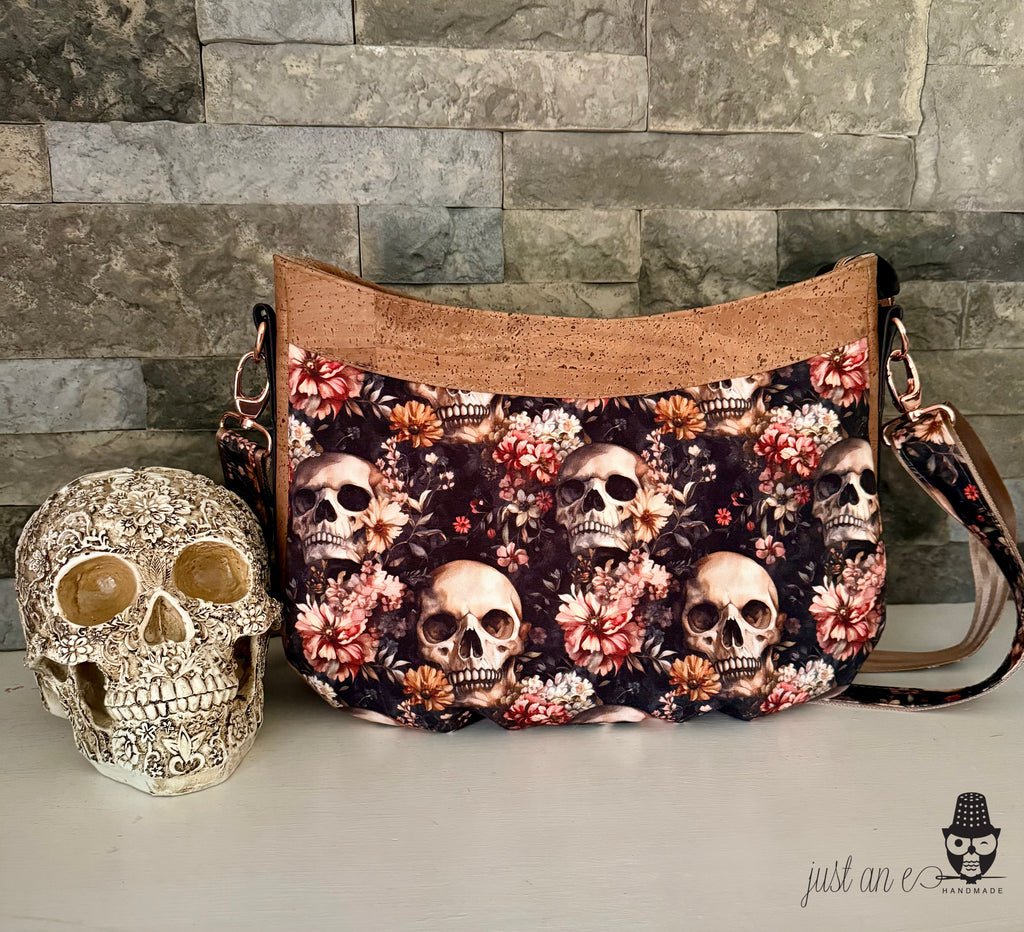 Earthy Skulls Crossbody Bag