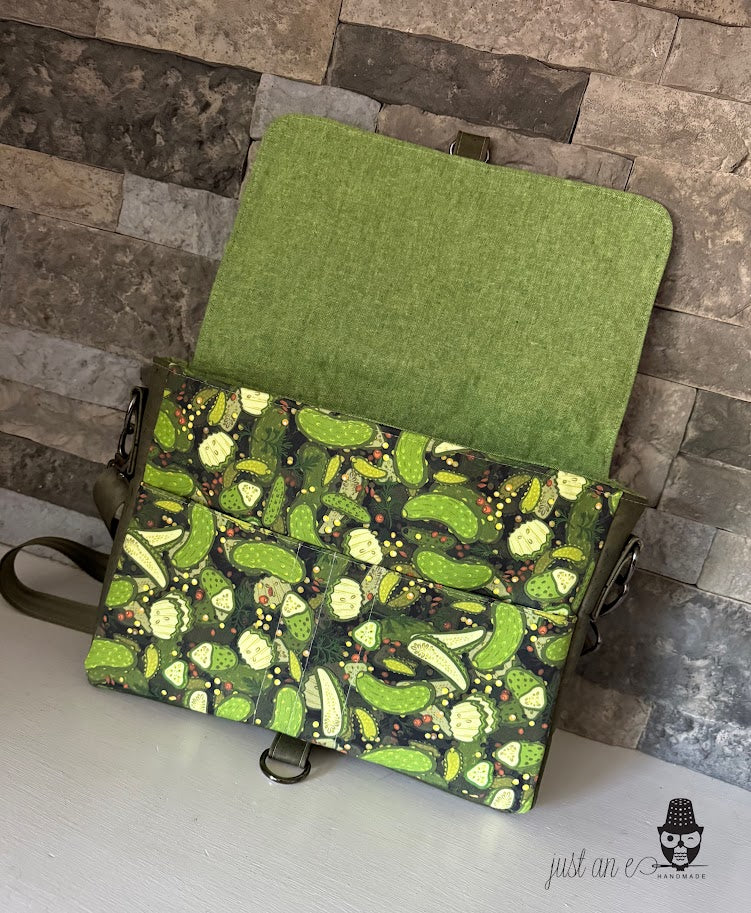 Perfect Pickle Messenger Bag