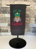 Let's Get Crackin' Nutcracker Embroidered Towel