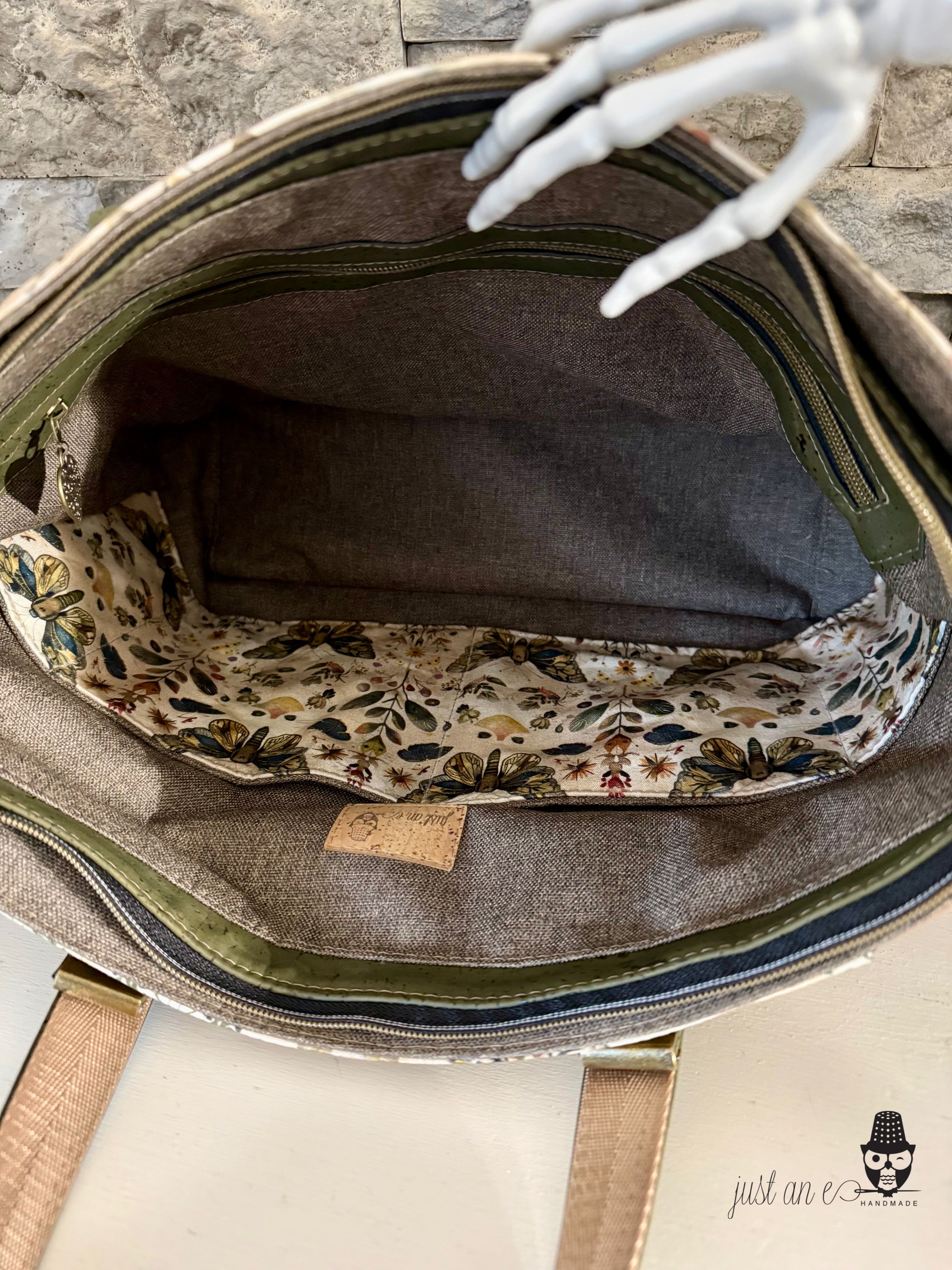 Autumn Moth Handbag