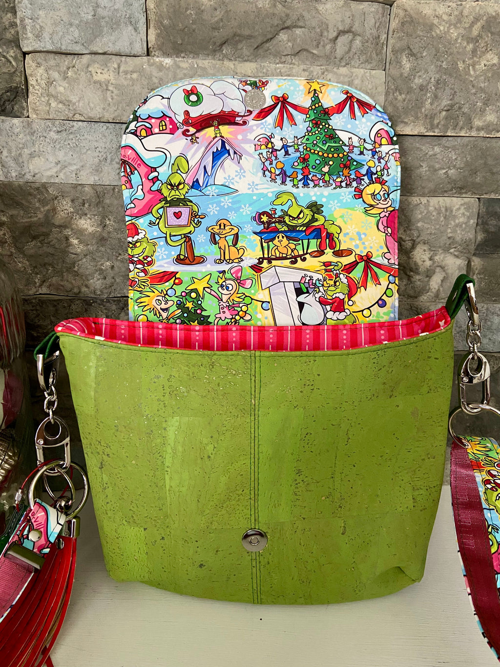 Grinchy Crossbody Bag