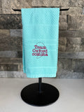 Team Oxford Comma Punctuation Towel  -  Embroidered Towel