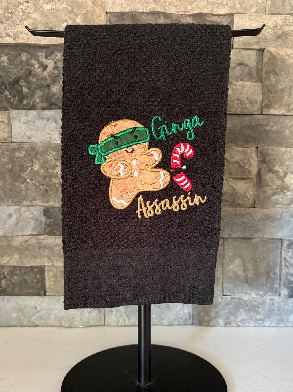Ginga Assassin Embroidered Towel