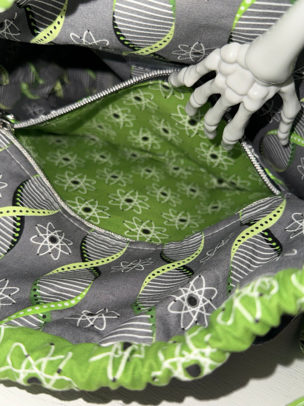 Nerdy Science Drawstring Backpack
