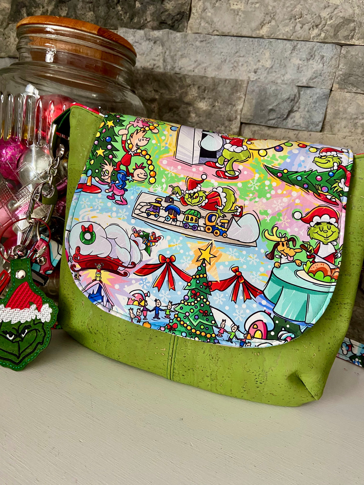 Grinchy Crossbody Bag