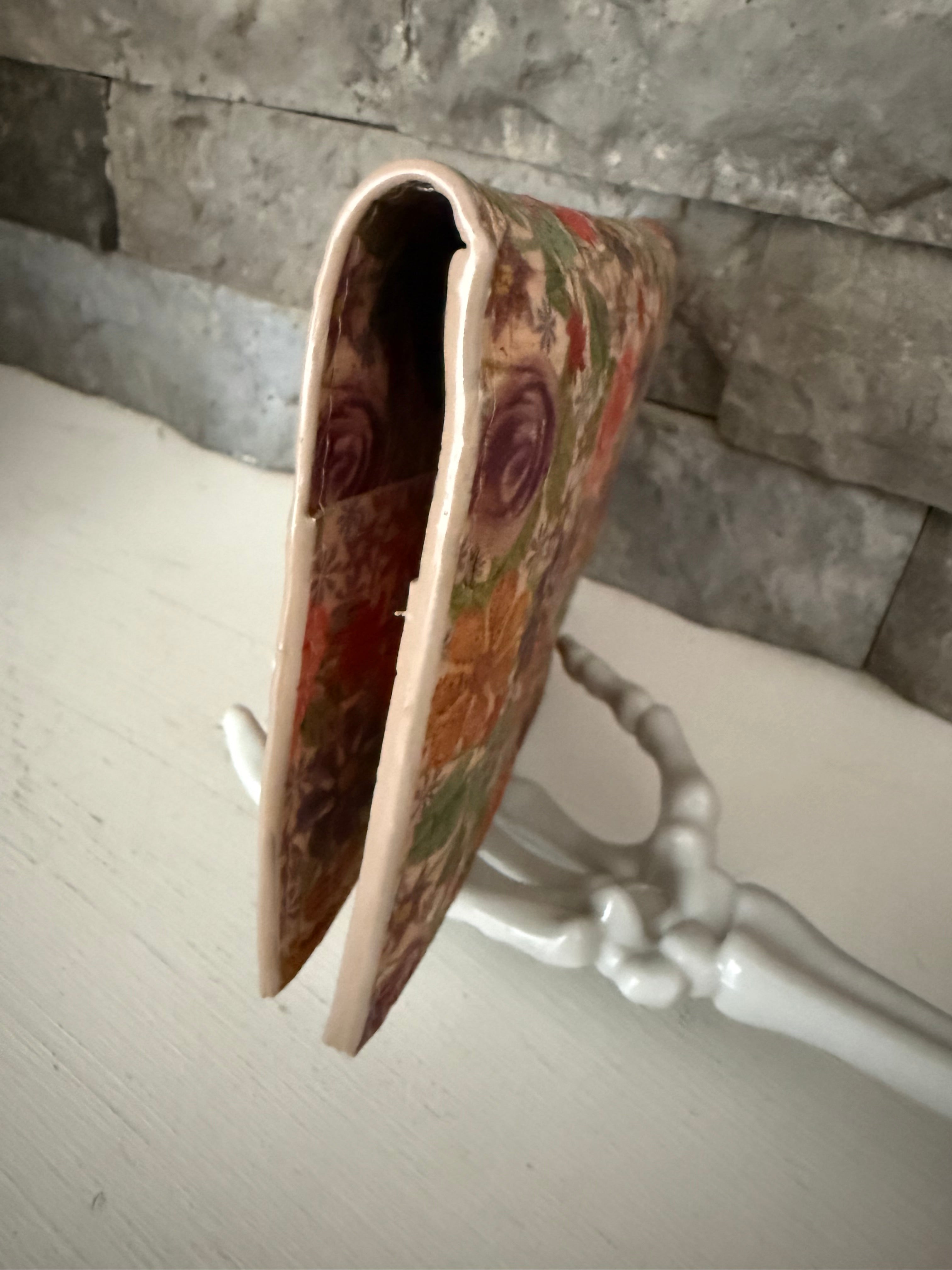 Floral Cork Discovery Wallet