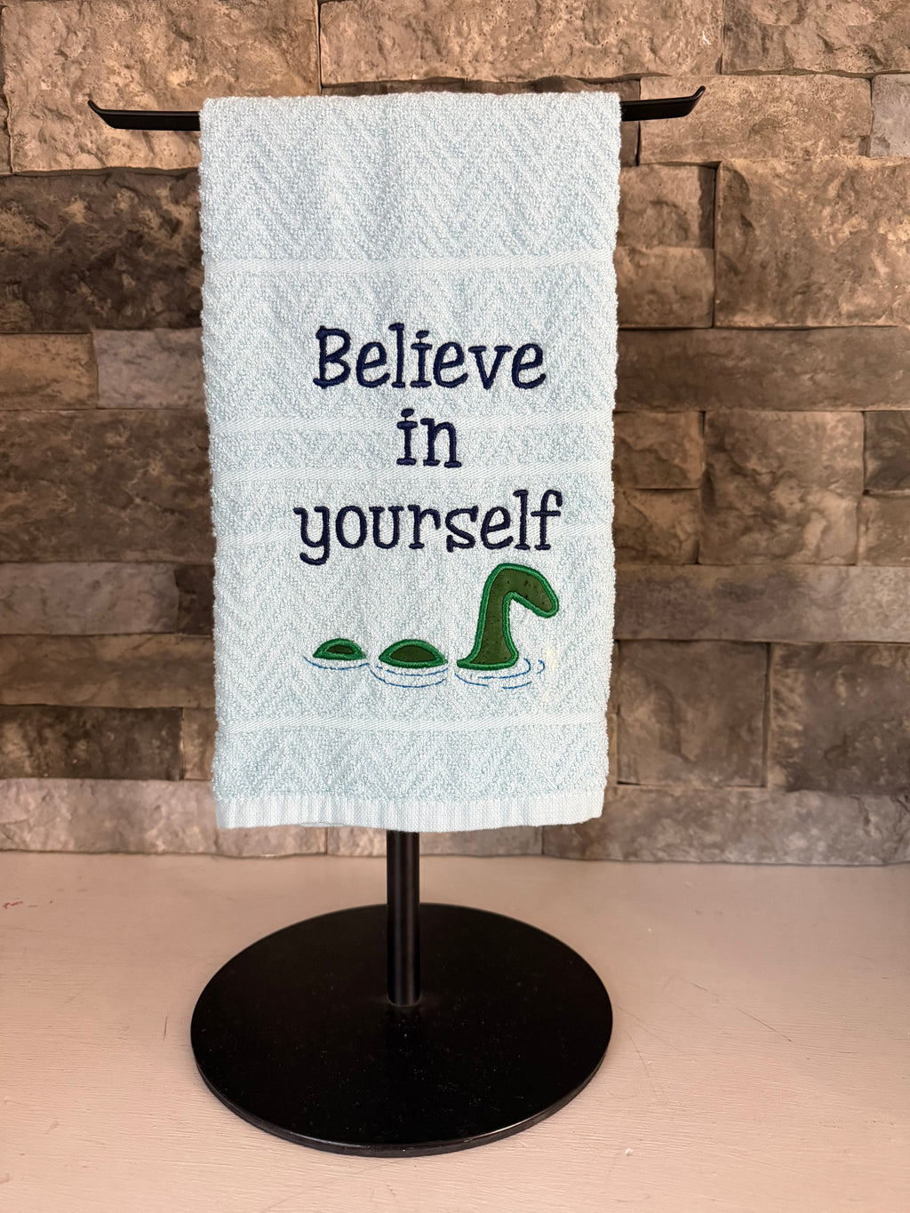 Believe in Yourself - Embroidered Towel
