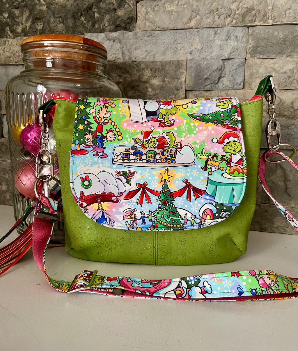 Grinchy Crossbody Bag