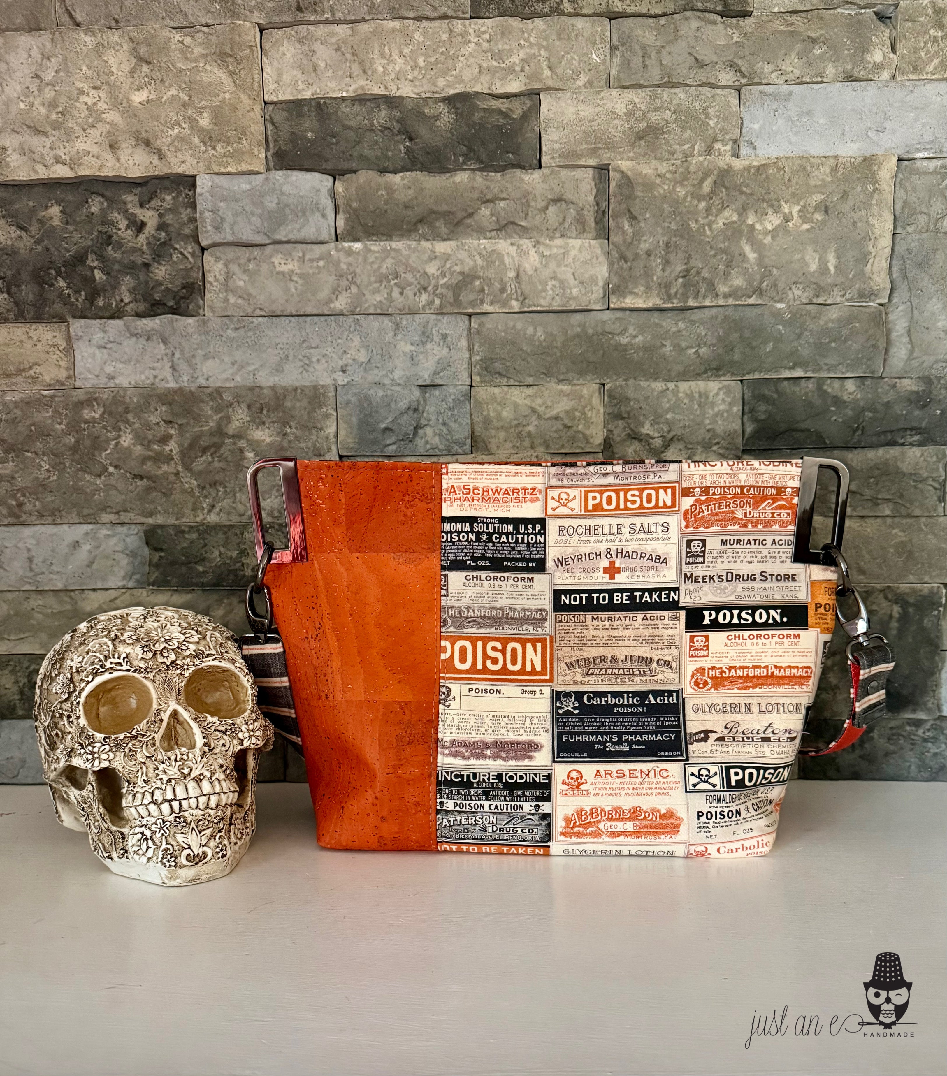 Perfectly Poisonous Cork Shoulder Bag