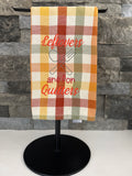 Leftovers are for Quitters Embroidered Towel - Holiday Family Towel
