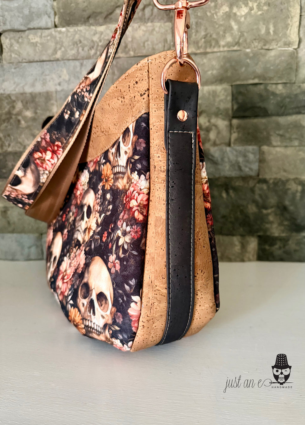 Earthy Skulls Crossbody Bag