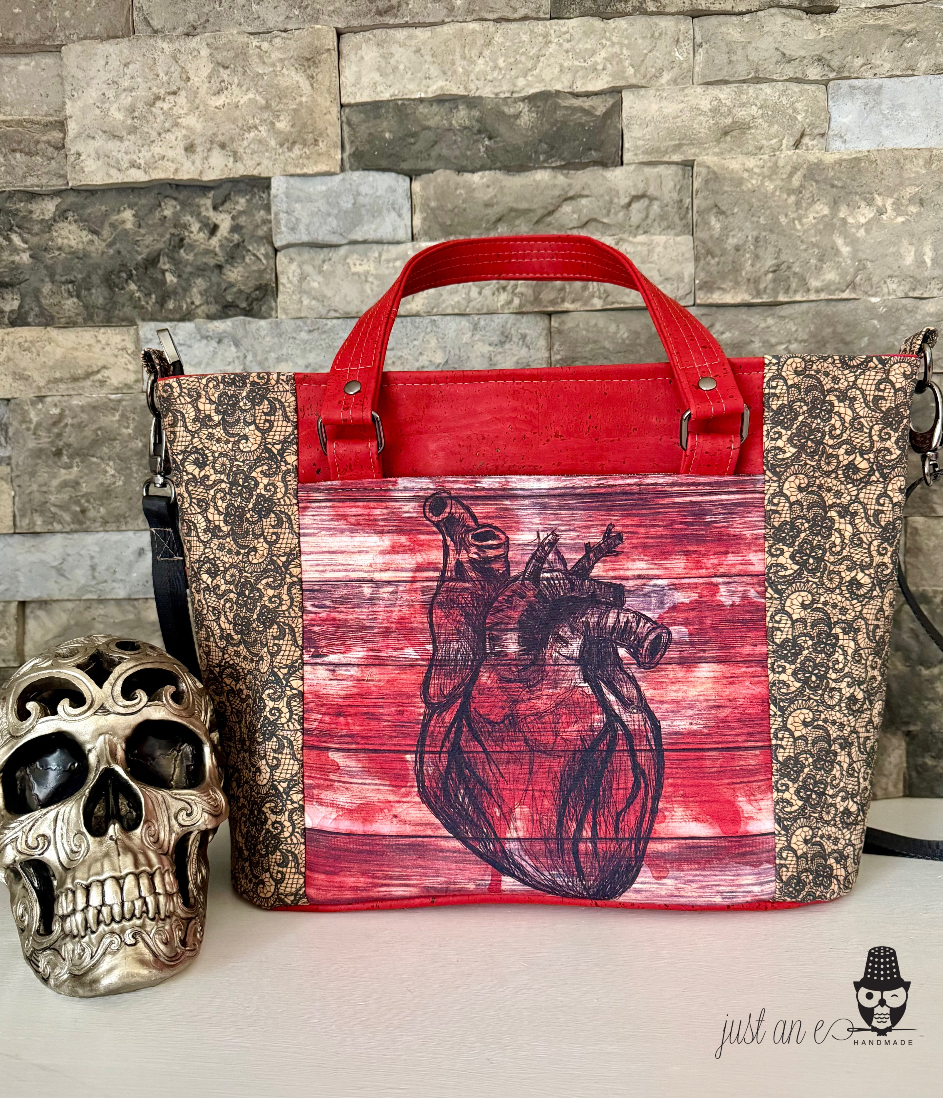 Anatomical Heart Tote