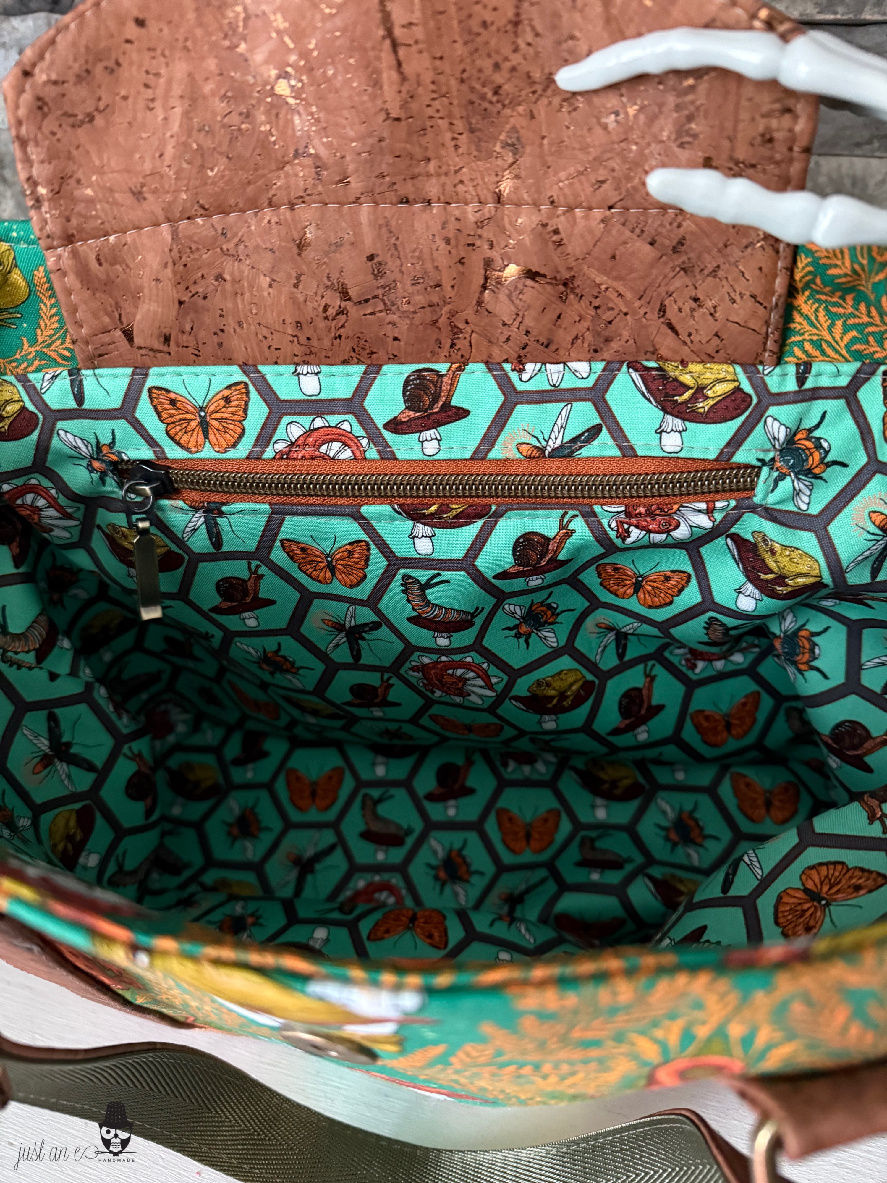 At the Pond Expandable Handbag