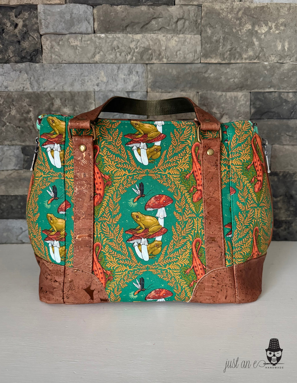 At the Pond Expandable Handbag