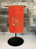 Oh Snap! Wishbone Thanksgiving Embroidered Towel - Holiday Family Towel