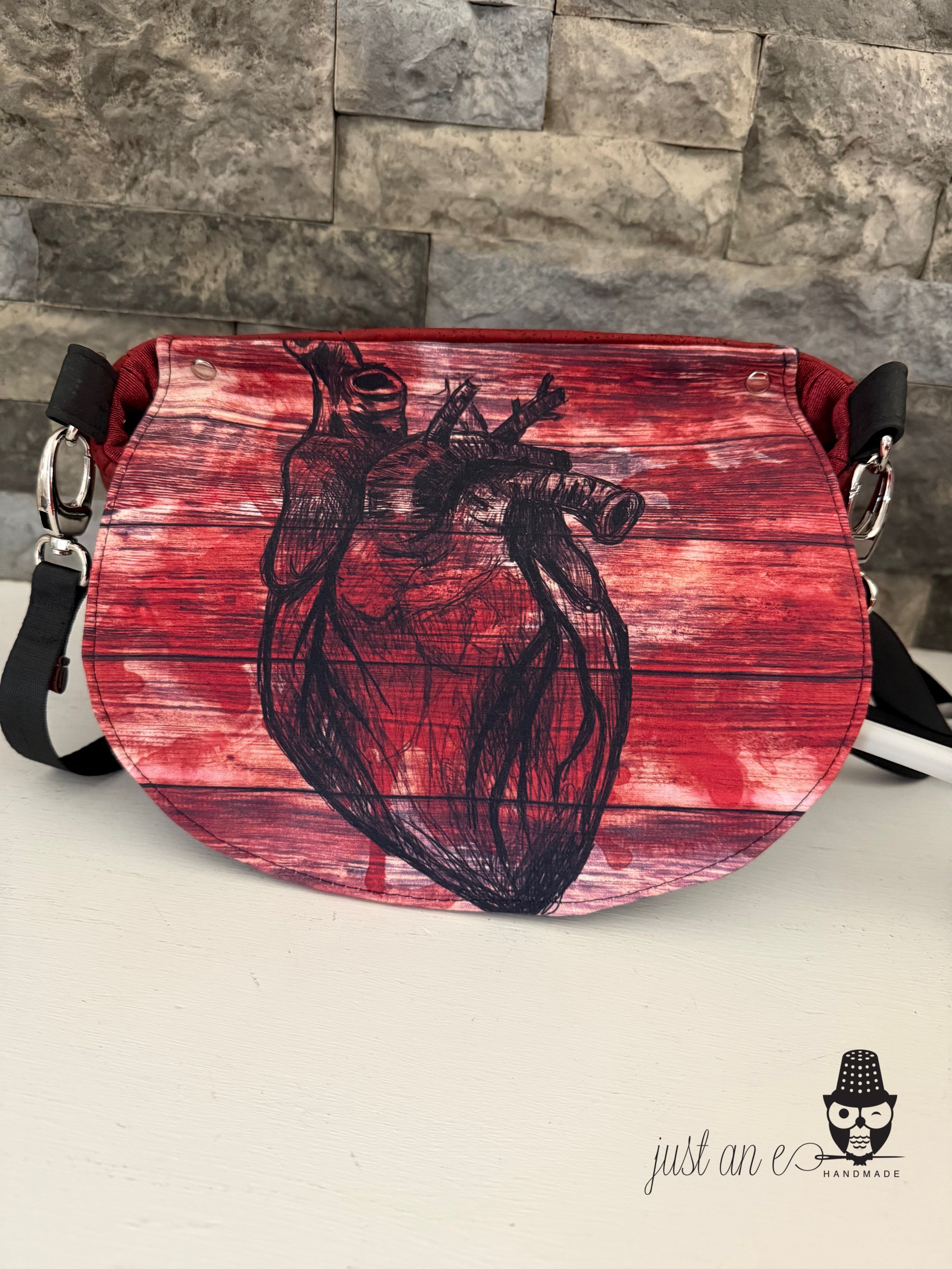 Anatomical Heart Satchel