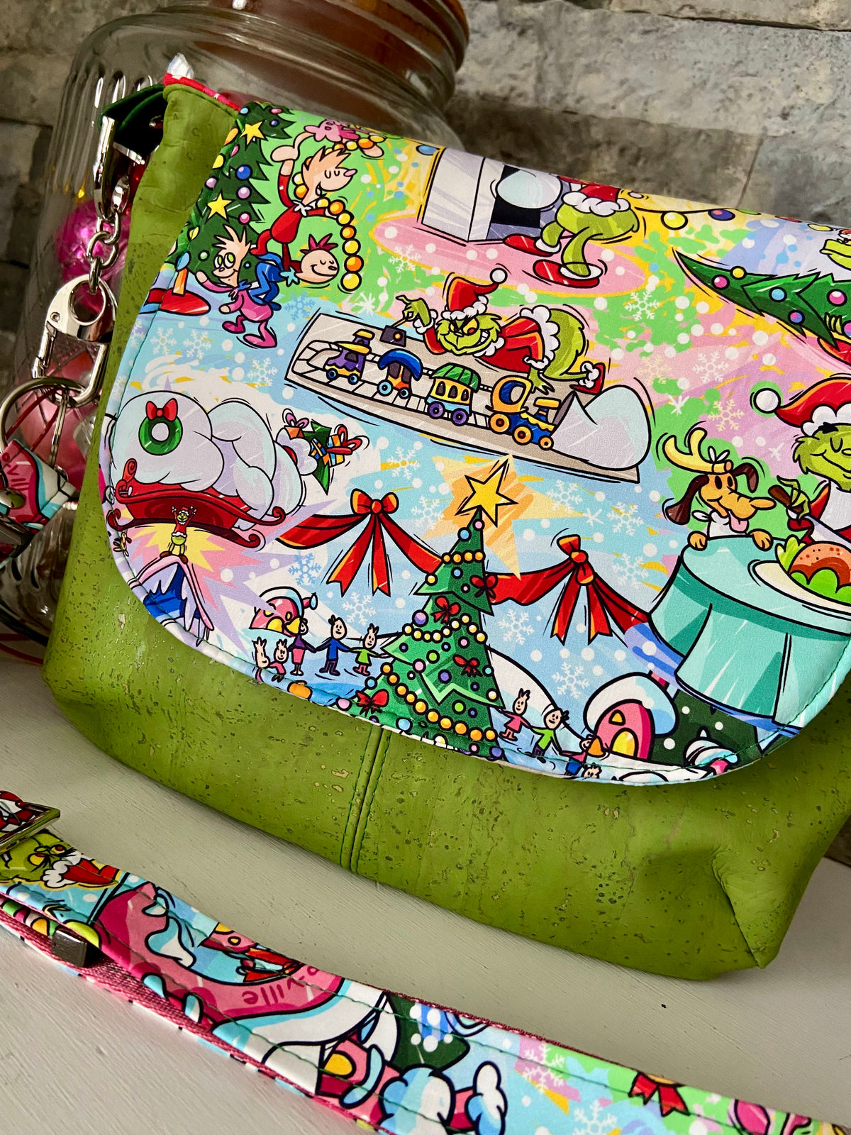 Grinchy Crossbody Bag