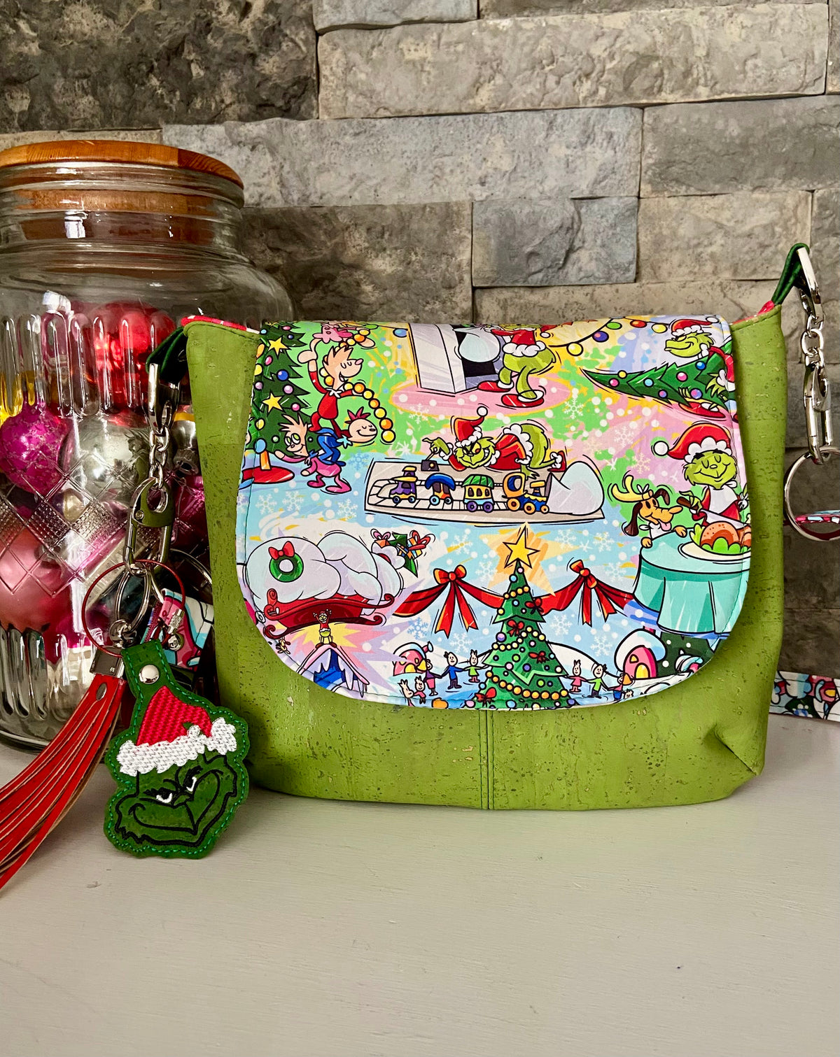 Grinchy Crossbody Bag
