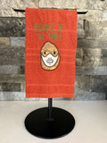 Silence of the Yams - Funny Towel - Embroidered Towel