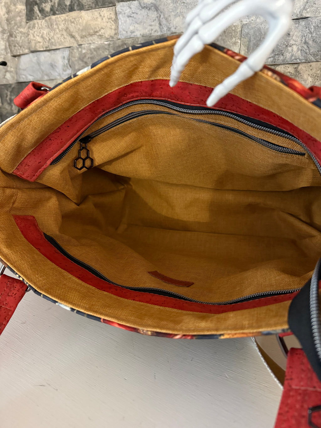 Floral Bees and Moths Bag