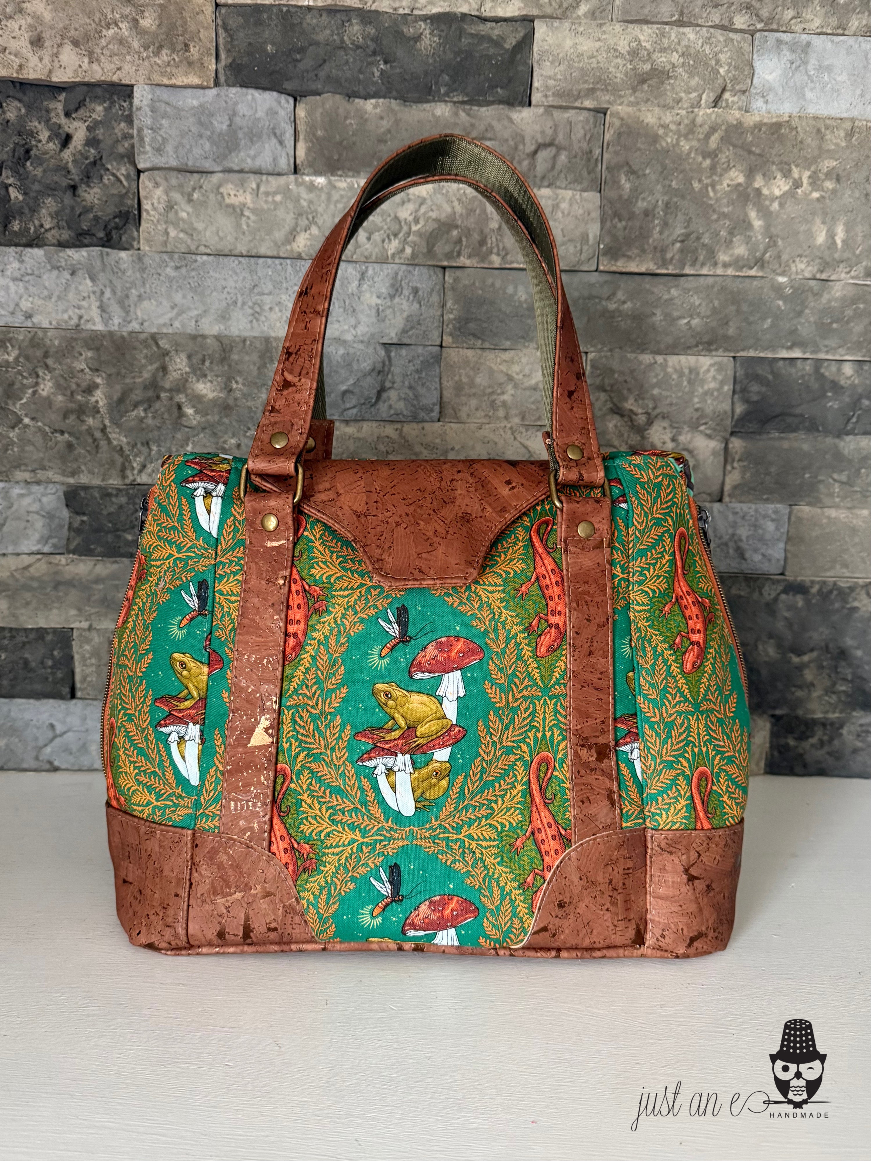 At the Pond Expandable Handbag