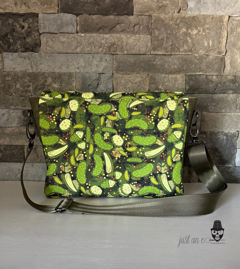 Perfect Pickle Messenger Bag
