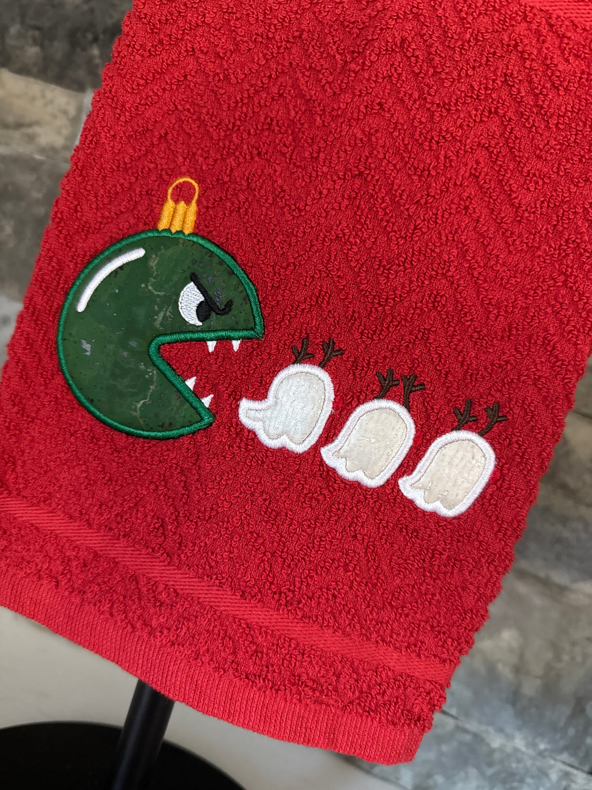 Pac Ornaments Embroidered Towel