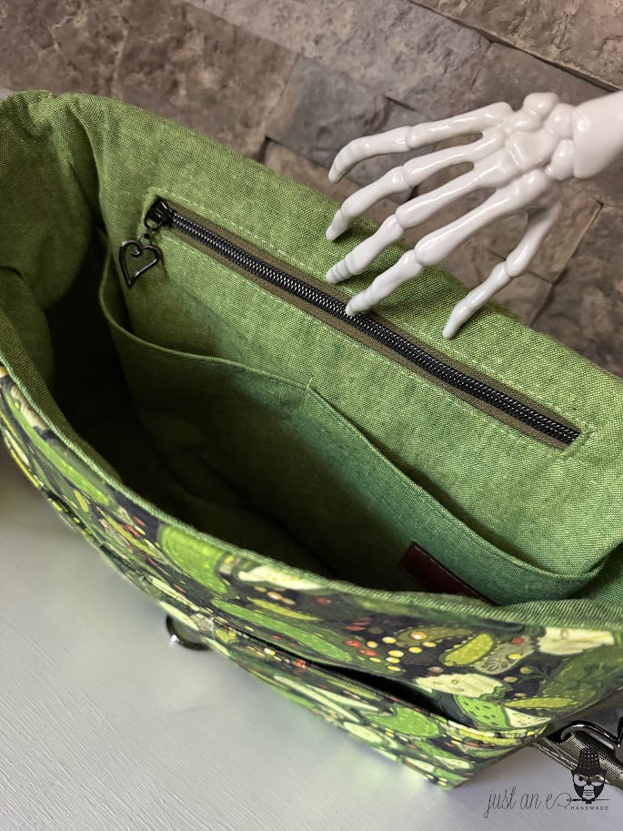 Perfect Pickle Messenger Bag