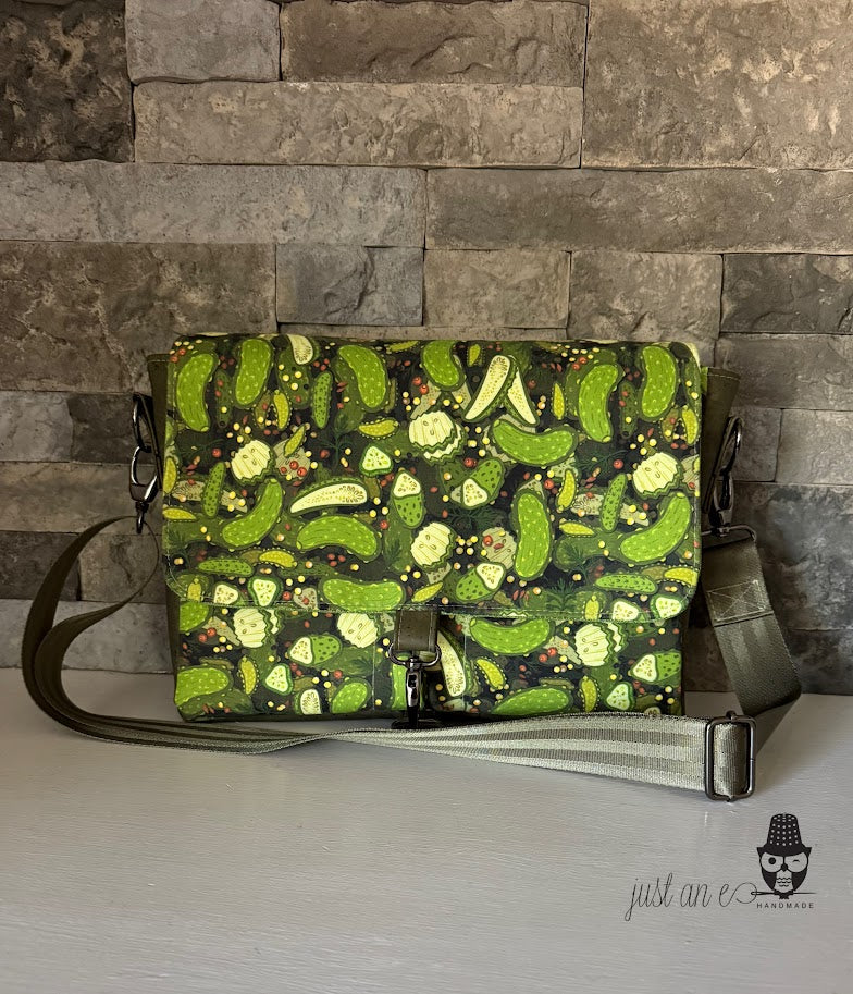 Perfect Pickle Messenger Bag