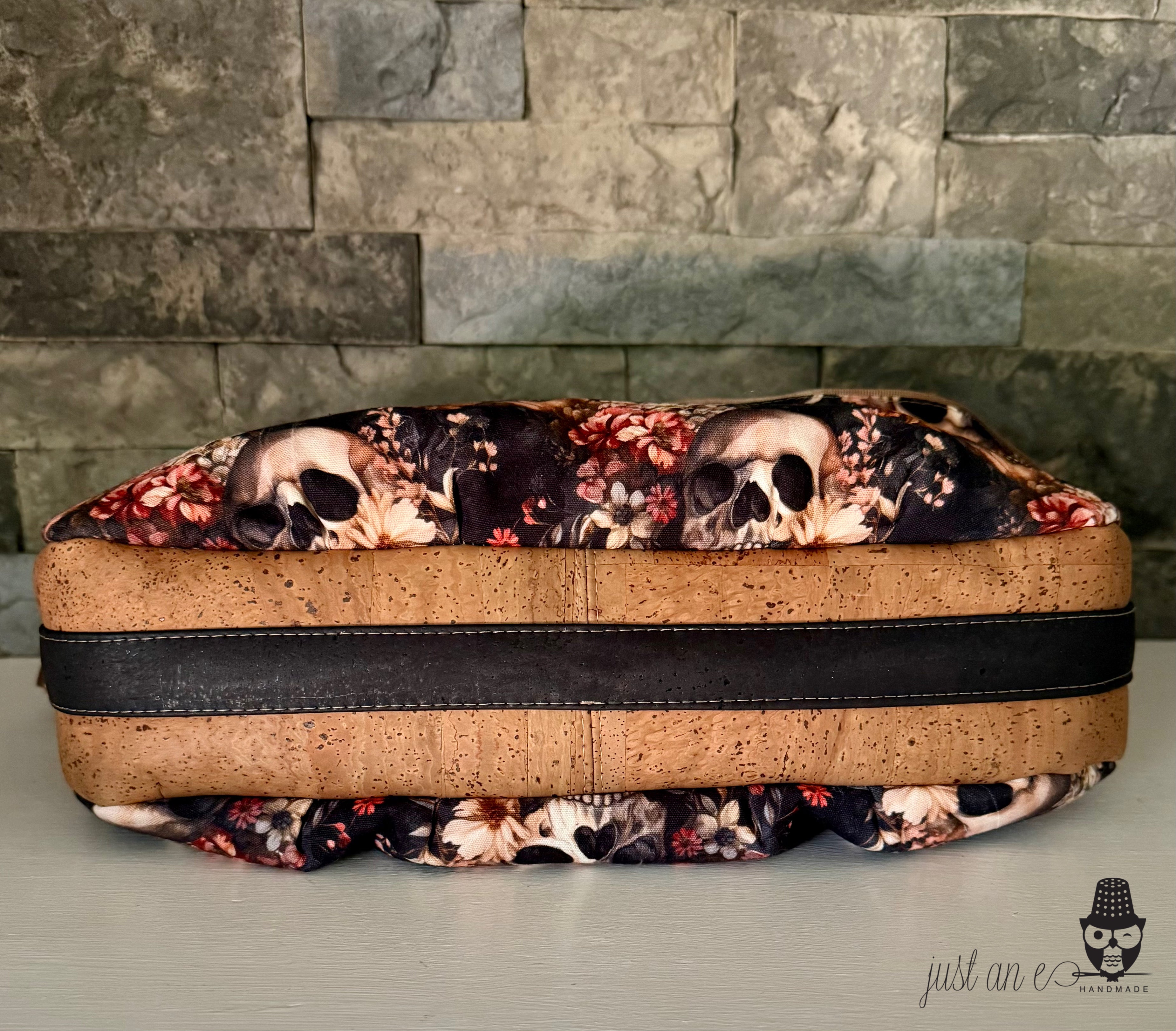 Earthy Skulls Crossbody Bag