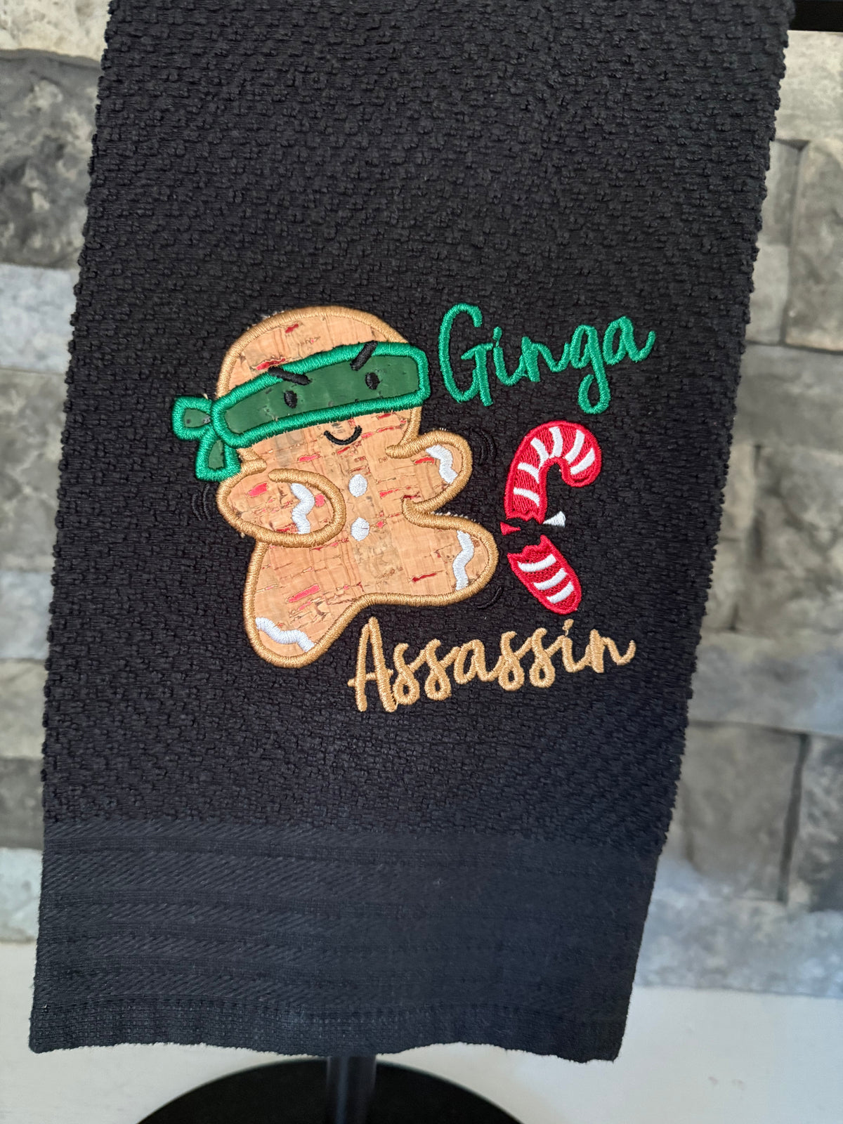 Ginga Assassin Embroidered Towel