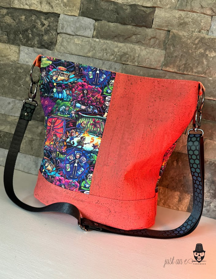 Stranger Things-Inspired Bucket Bag - Cork and Cotton Fandom Bag