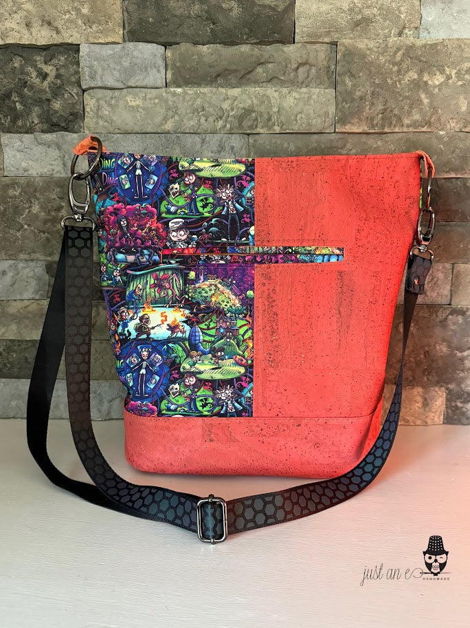 Stranger Things-Inspired Bucket Bag - Cork and Cotton Fandom Bag