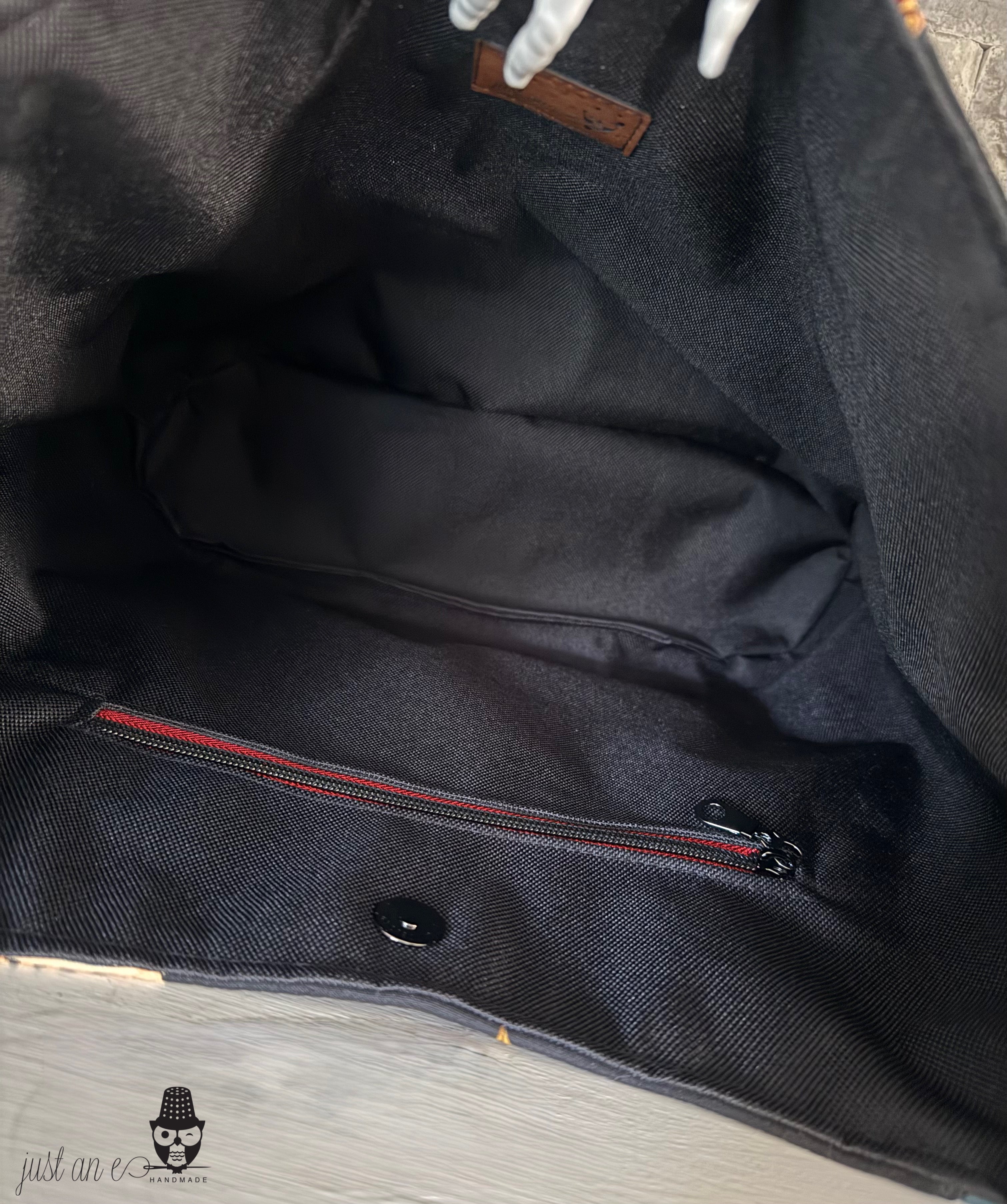 Tattoo-Inspired Hobo Bag