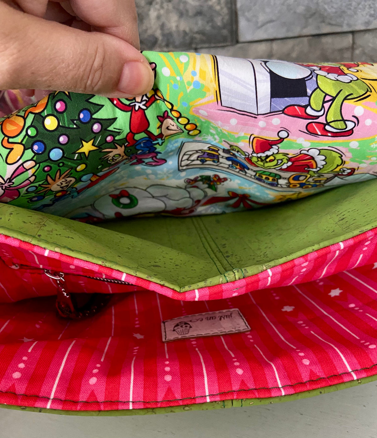 Grinchy Crossbody Bag