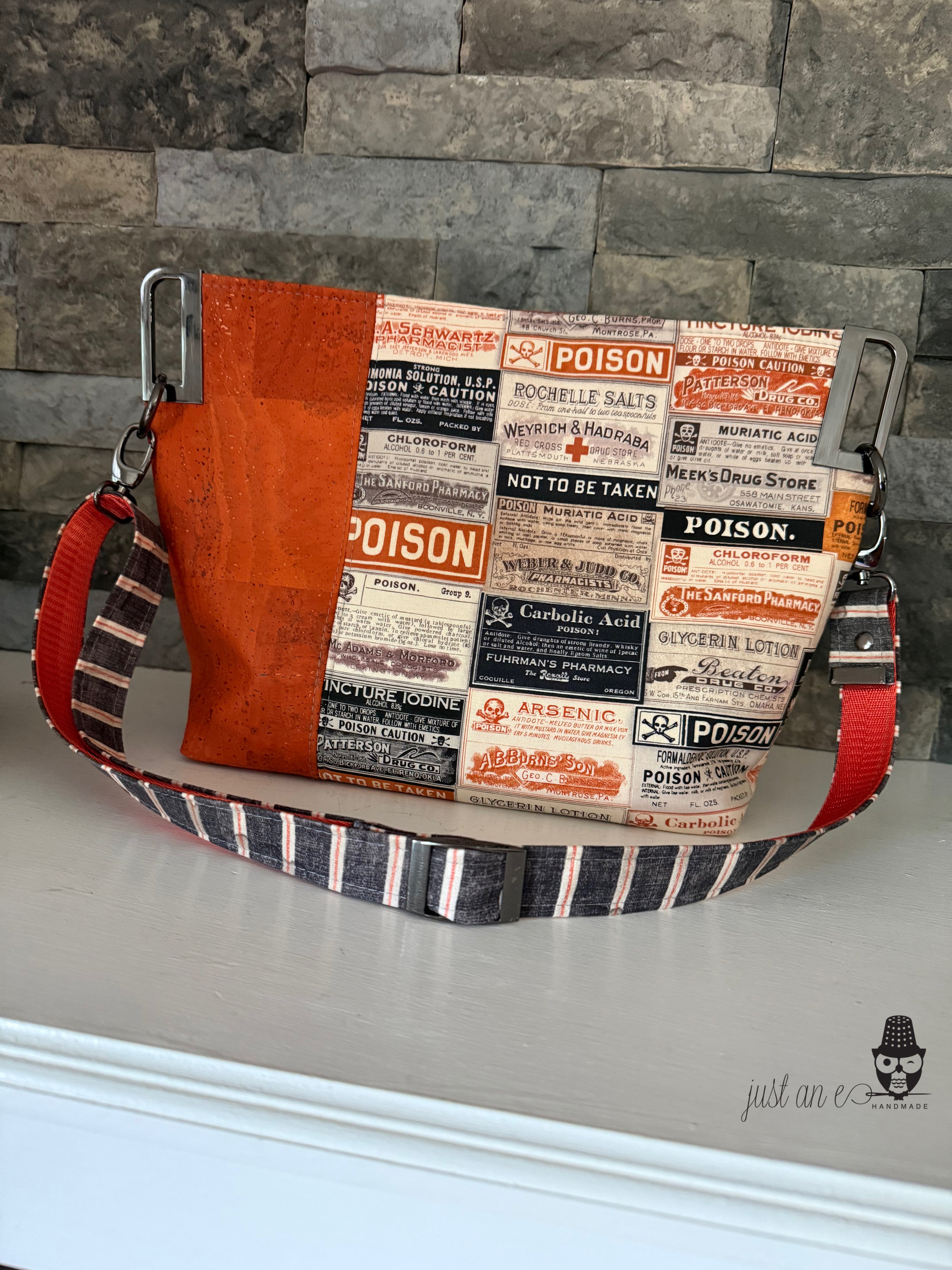 Perfectly Poisonous Cork Shoulder Bag