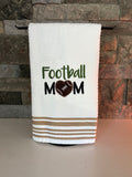 Football Mom - Embroidered Towel