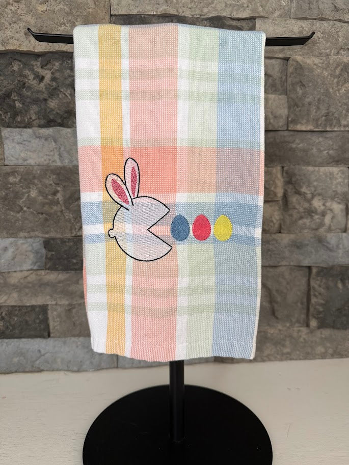 Pac Bunny Embroidered Towel