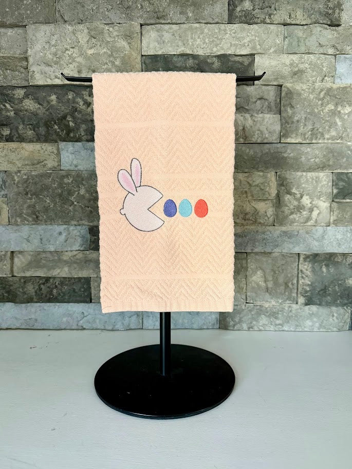 Pac Bunny Embroidered Towel