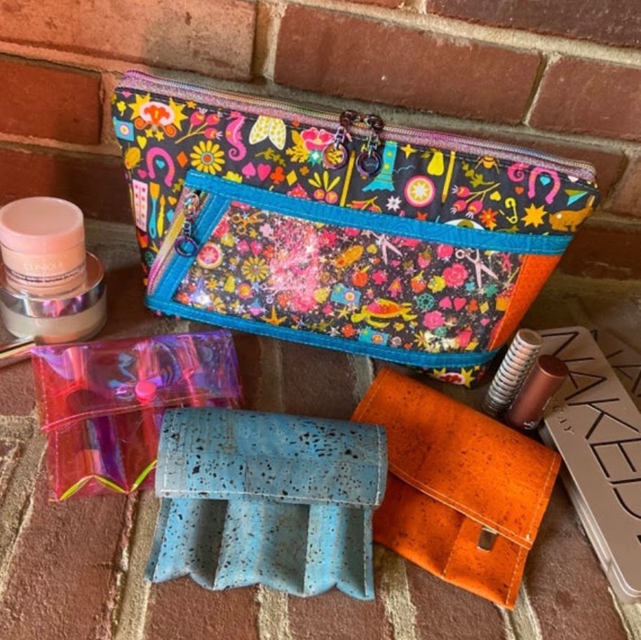 Transcendence Makeup Set PDF Sewing Pattern: Palette Bag & Lip Caddy - A PDF Pattern (Digital Download)