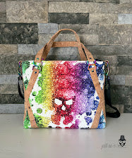 Rainbow Skull Satchel