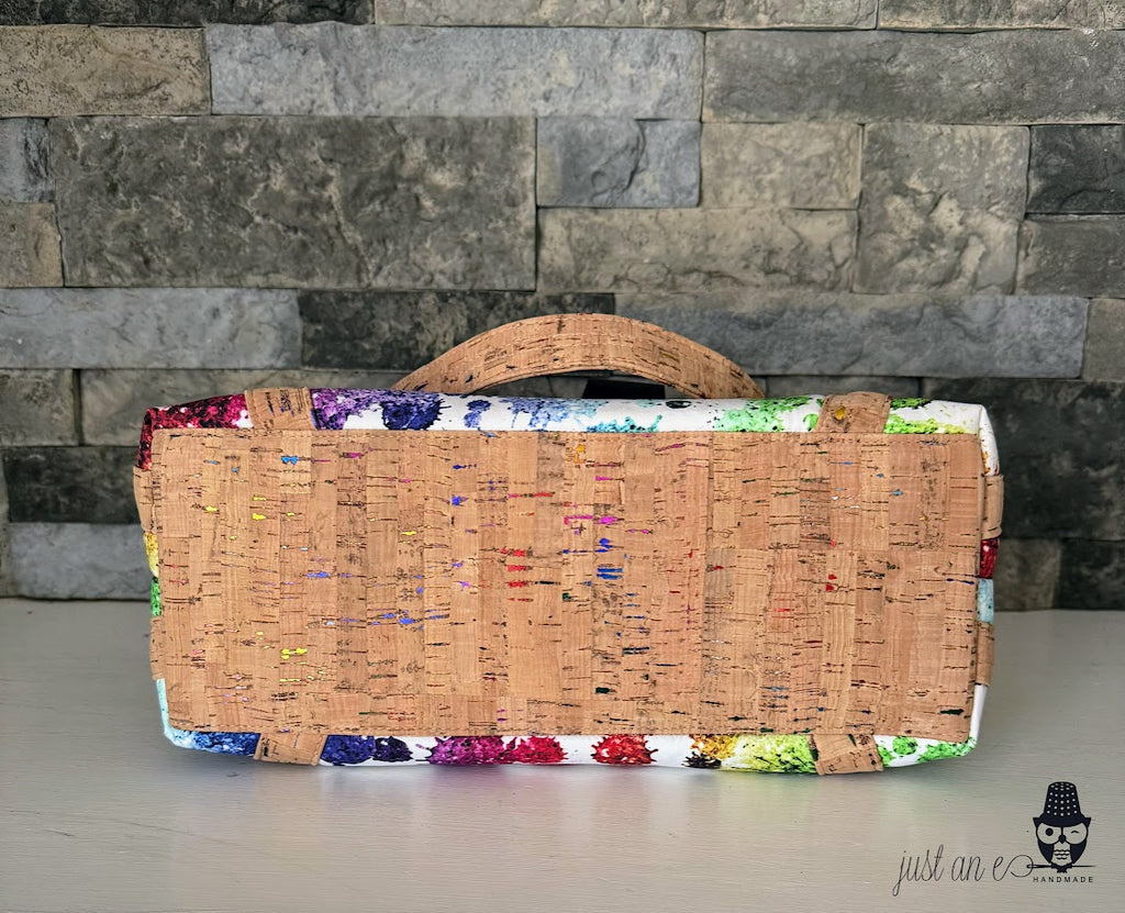 Rainbow Skull Satchel