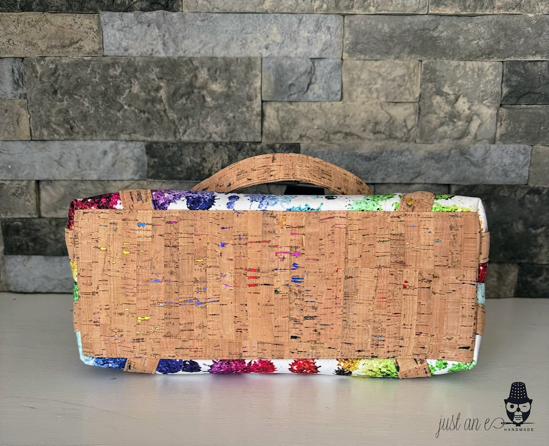 Rainbow Skull Satchel
